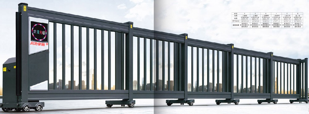 青島電動(dòng)門AL-財(cái)富之門1號(hào)